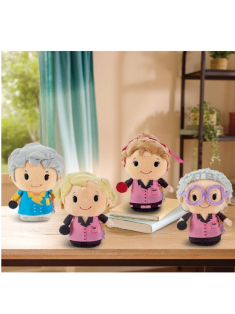 Itty Bitty Golden‎ Girls Bowling Team | Set of 4 | 4" each | Brand New, In Box